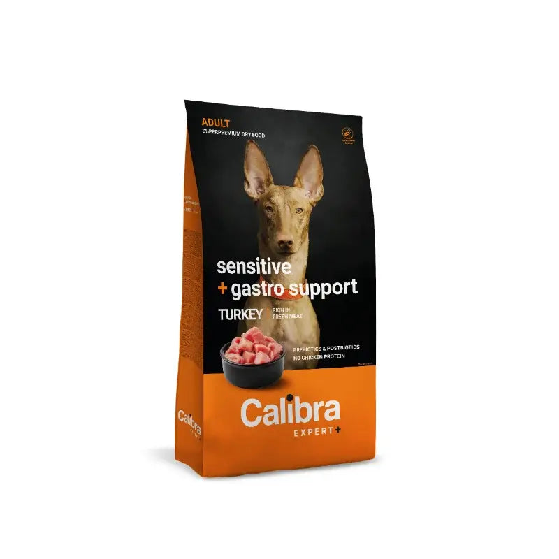 Calibra Dog Expert+ Adult Sensitive & Gastro Supp. Futter 12Kg