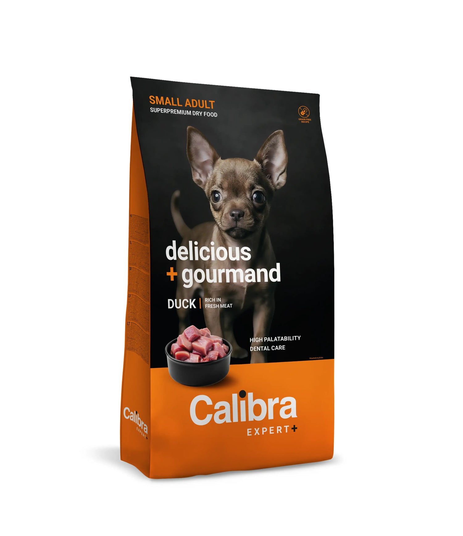 Calibra Dog Expert+ Adult Small Delicious & Gourm. Futter 6Kg