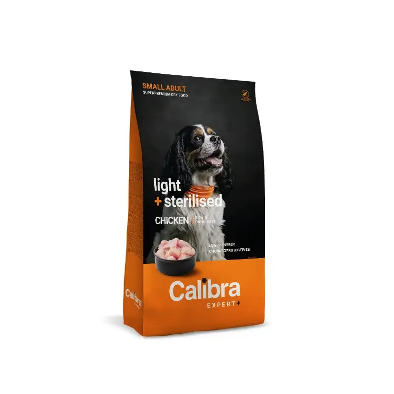 Calibra Dog Expert+ Adult Small Light&Steril Hühnerfutter 400G
