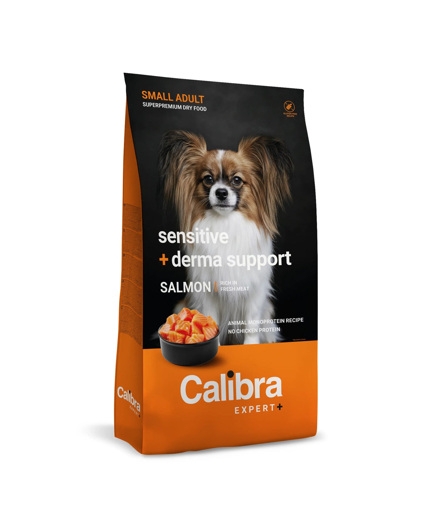 Calibra Dog Expert+ Adult Small Sensi.&Derma Supp. Futter 1.5Kg