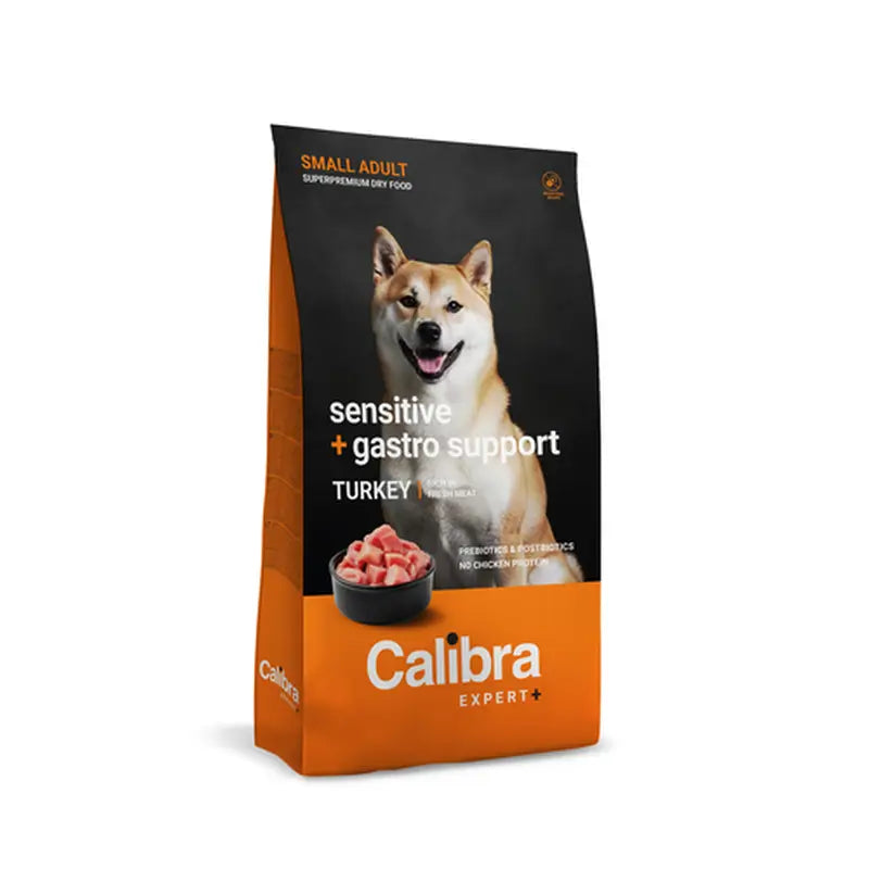 Calibra Dog Expert+ Adult Small Sens.&Gastro Supp. Futter 400G
