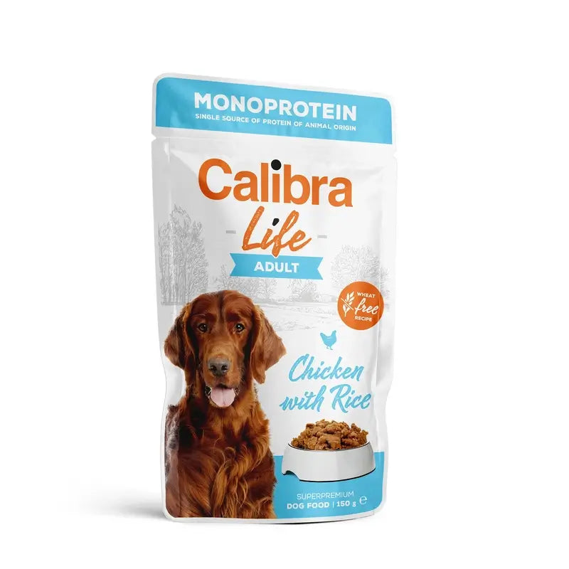 Calibra Dog Life Pouch Adult Huhn, 10x150g