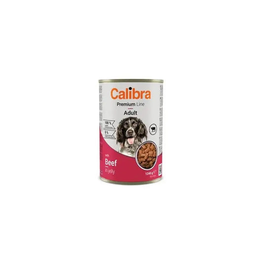 Calibra Dog Premium mit Rindfleischgelee Dose 12X1240G