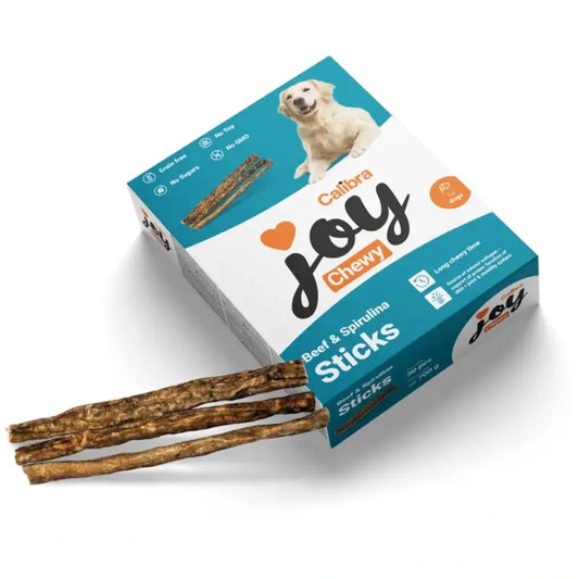Calibra Joy Dog Chewy Sticks Rindfleisch & Spirulina, 50 Stück X 700 Gramm