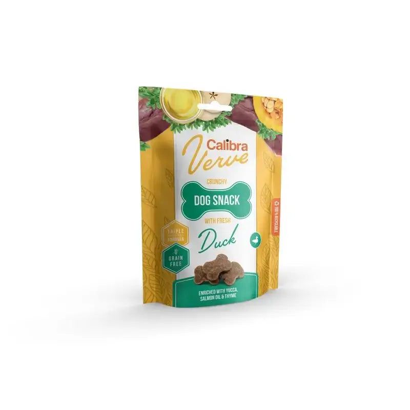 Calibra Dogs Verve Knuspriger Snack Frische Ente 150G