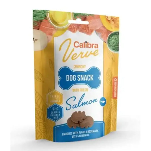 Calibra Dogs Verve Knuspriger Snack Frischer Lachs 150G