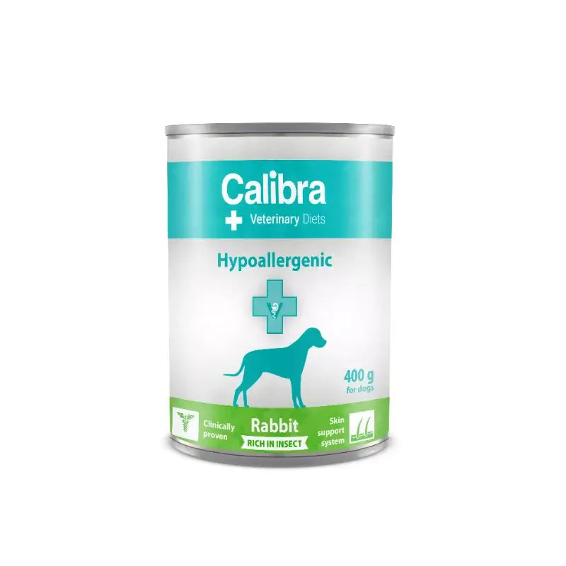 Calibra Vet Diet Hund Hypoallergen Kaninchen Insekten Nassfutter 6X400Gr