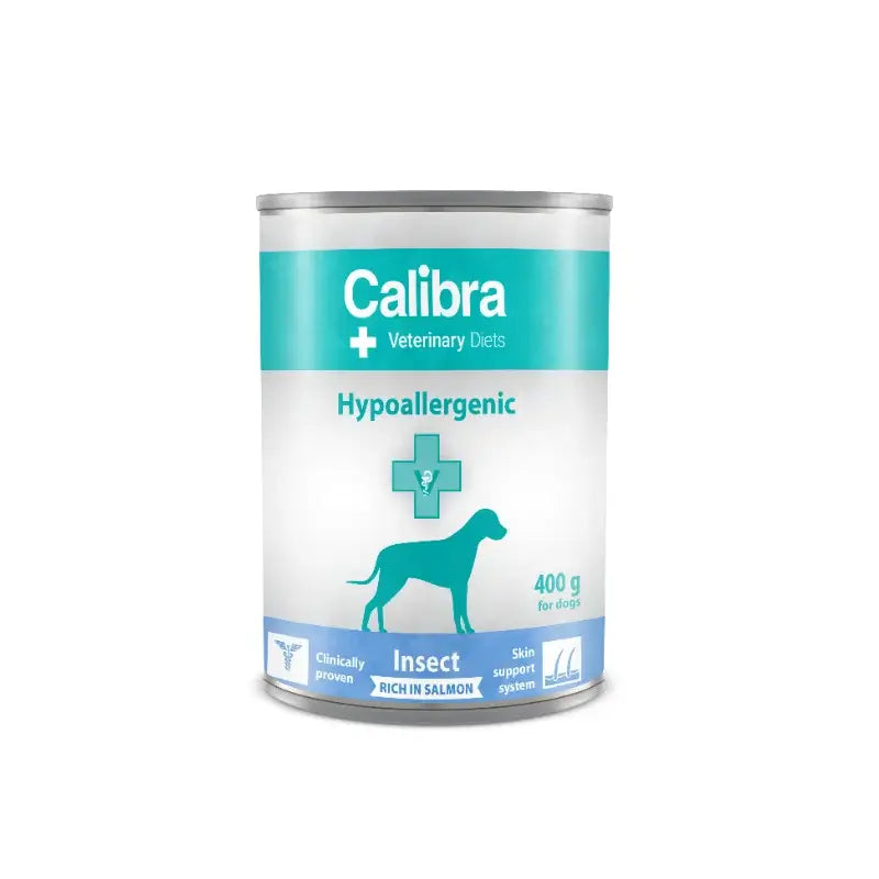Calibra Vet Diet Hund Hypoallergene Insekten Lachs Nassfutter 6X400Gr