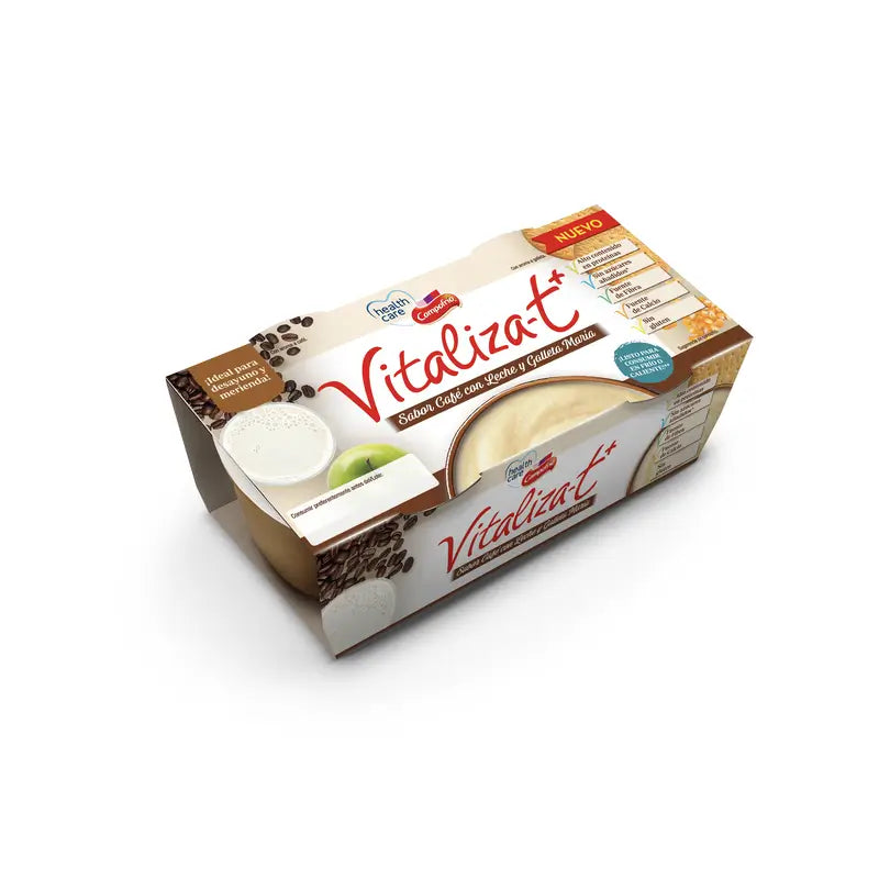 Campofrio Health Care Vitalizat+ Kaffee und Kekse, 6 x 130 g