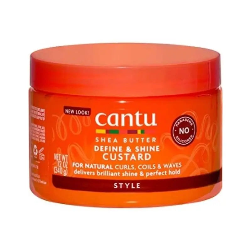 Cantu Shea Butter natürliches Haar zu definieren & Glanz Custard 340G