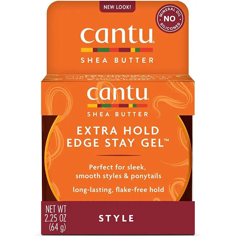 Cantu Shea Butter natürliches Haar Rand bleiben Gel 64G