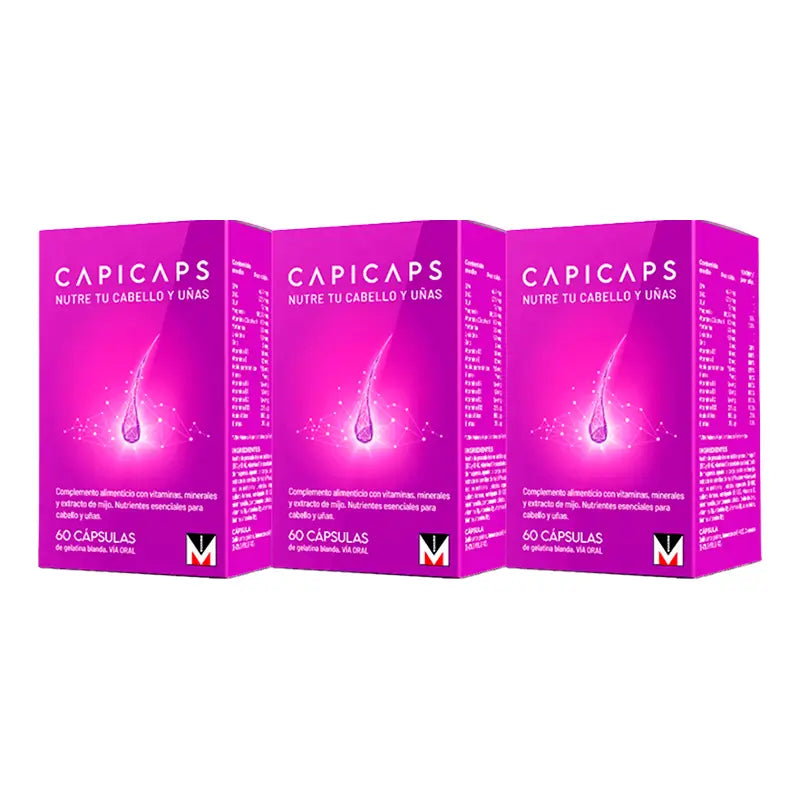 Capicaps Triplo Haare und Nägel 3 x 60 Kapseln