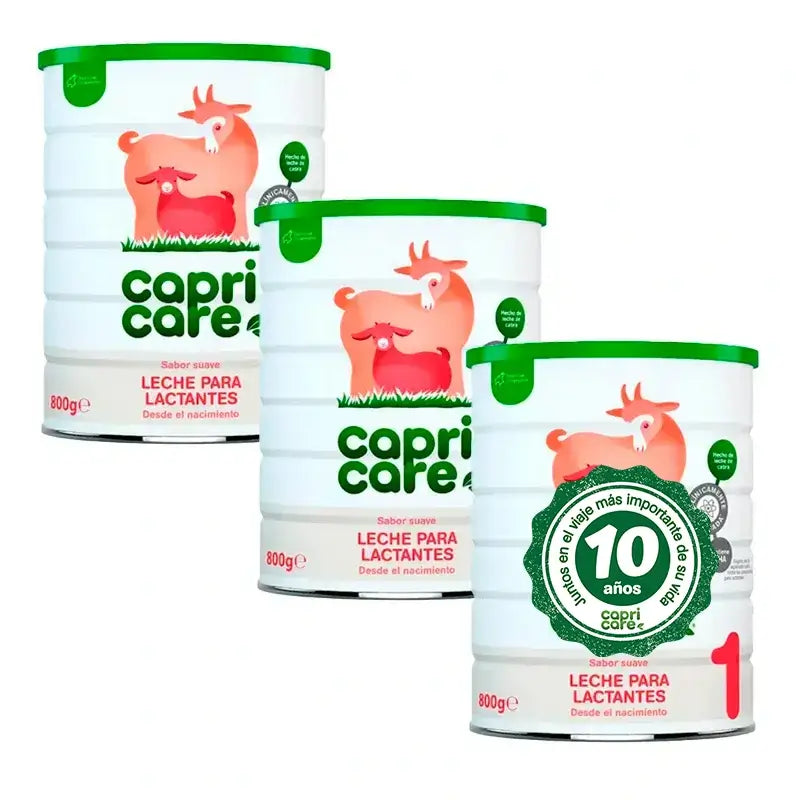Capricare 1 Milch für Säuglinge, Packung 3 X 800 Gr