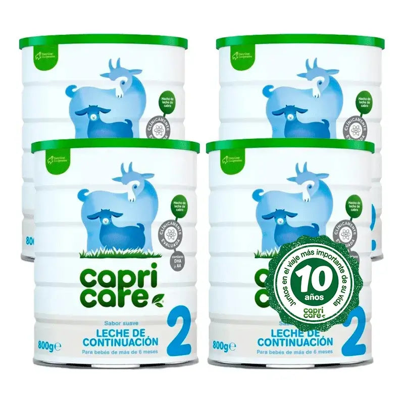 Capricare 2 Milchnahrung, Packung 4 X 800g