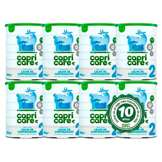 Capricare 2 Folgemilch, Packung 8 X 800 Gr