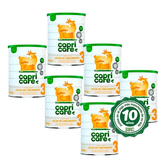 Capricare 3 Aufwuchermilch, Packung 6 X 800 Gr