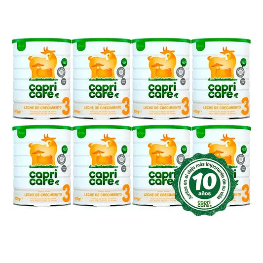 Capricare 3 Aufwuchermilch, Packung 8 X 800 Gr