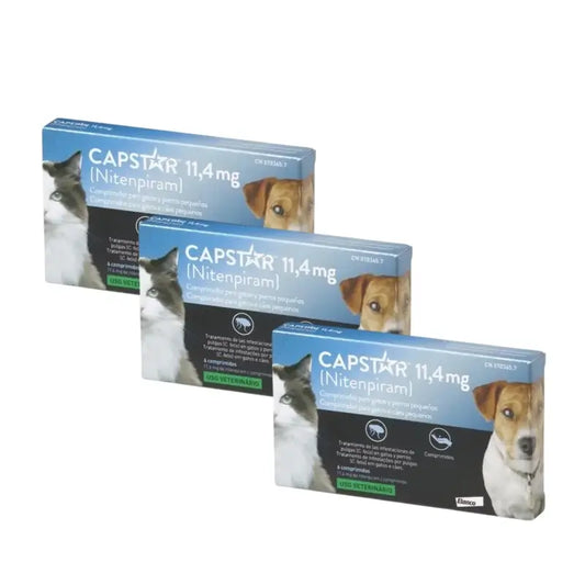 Capstar 11,45Mg Hund & Katze 1-11Kg , 18 Tabletten