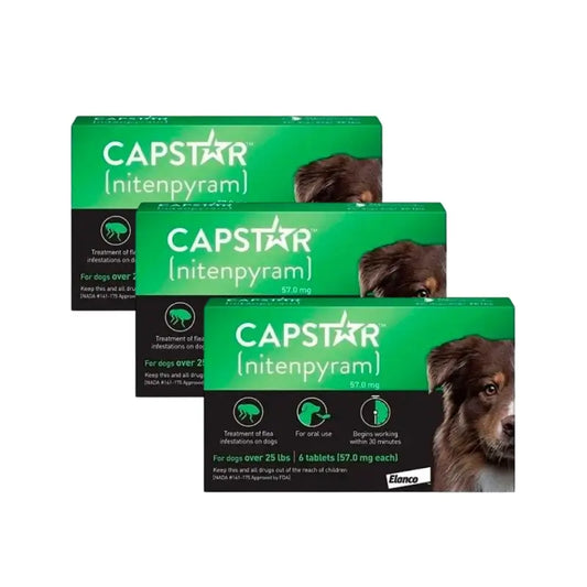 Capstar 57 Mg Hund 11-60Kg, 18 Tabletten