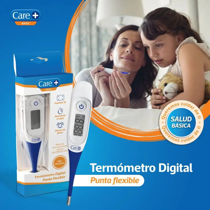 Care+ Digital Thermometer Flexible Spitze