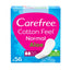 Carefree Cotton Feel Normal Aloe 56 Stück.