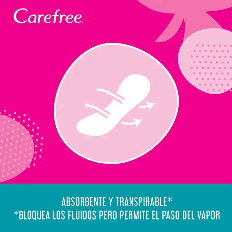 Carefree Cotton Feel Normal Fragrance Free 56pcs