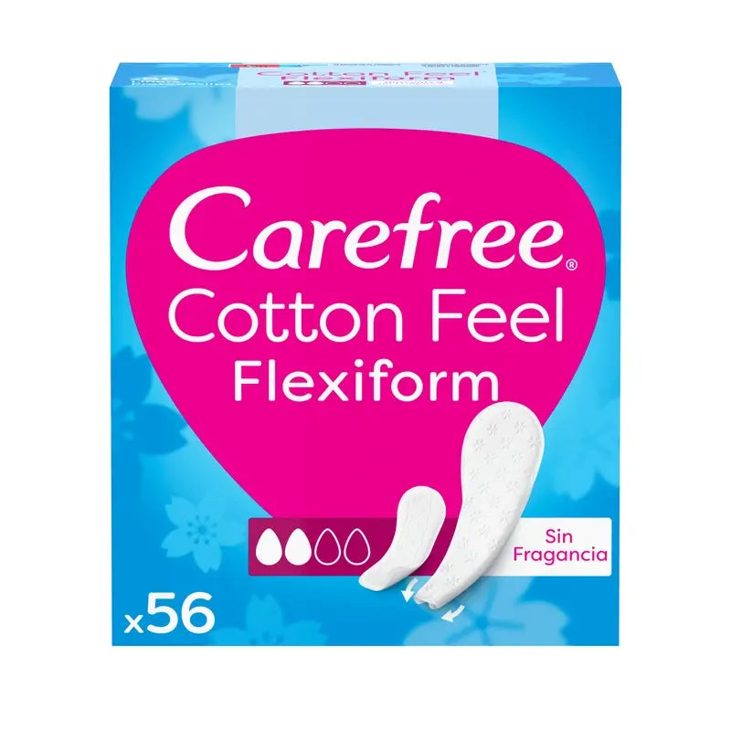 Carefree Flexiform Parfümfrei 56 Stück