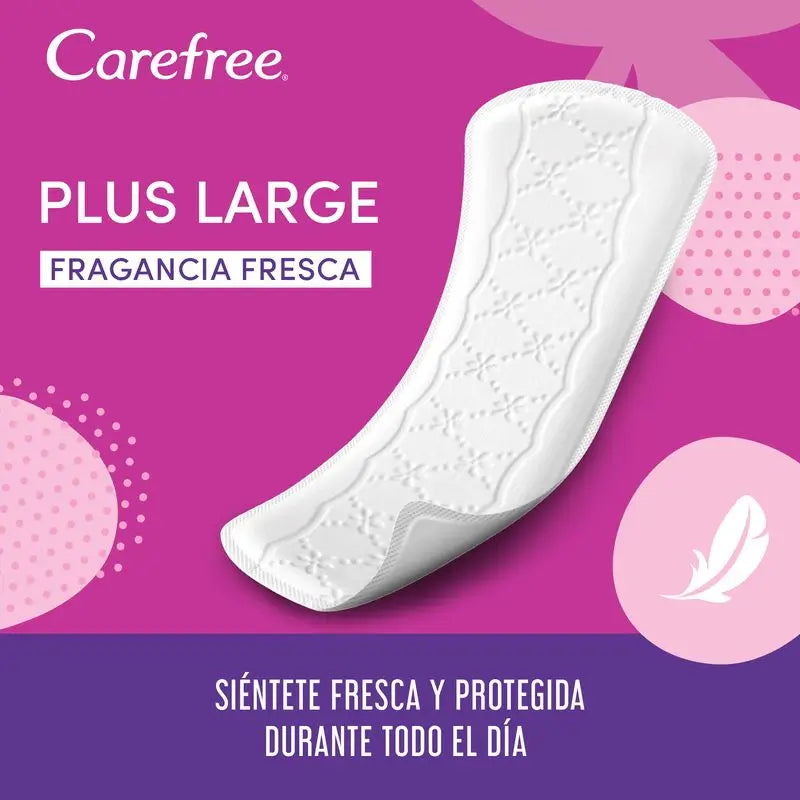 Carefree Plus Large Light Fragrance 48Pcs