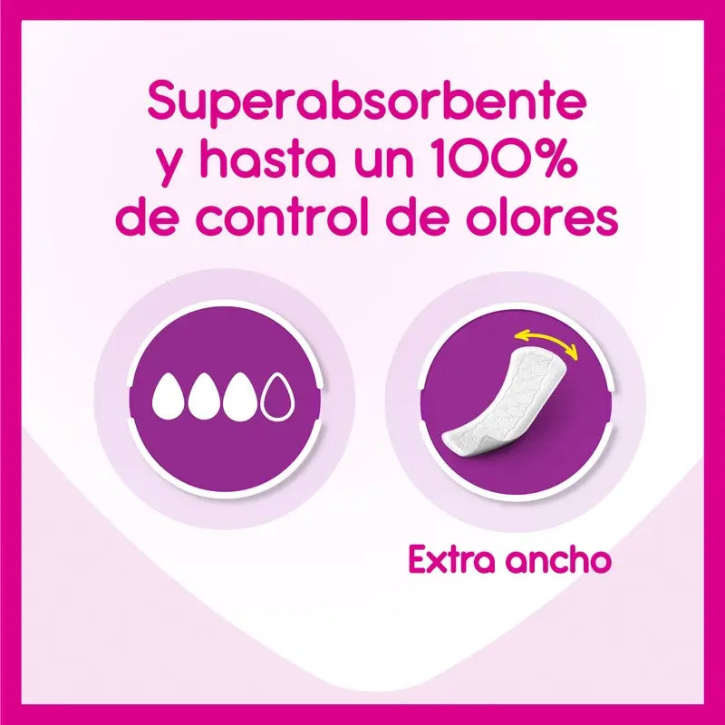 Carefree Plus Large Light Fragrance 64Packs