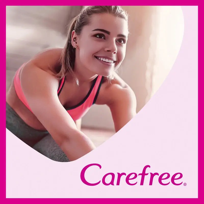 Carefree Plus Large Light Fragrance 64Packs