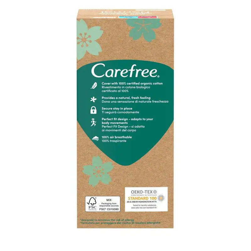 Carefree Plus Bio-Baumwolle 30 Stück