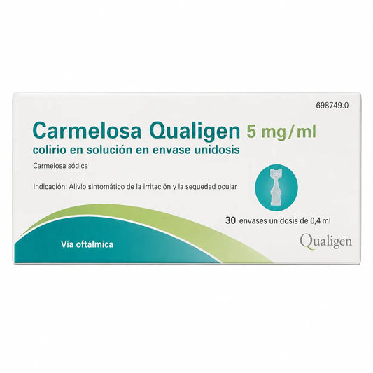 Carmelosa Qualigen Augentropfen 30 Niesen