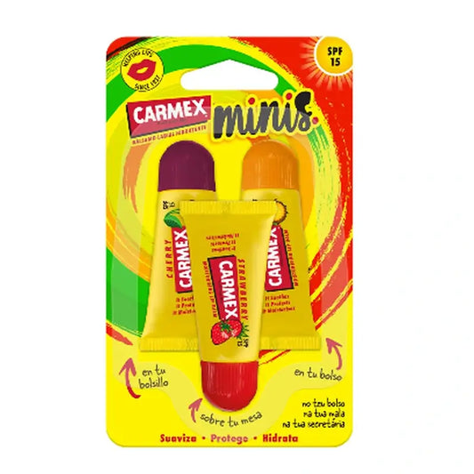 Carmex Tube Triplo Erdbeere, Kirsche & Ananas , 15,31 g
