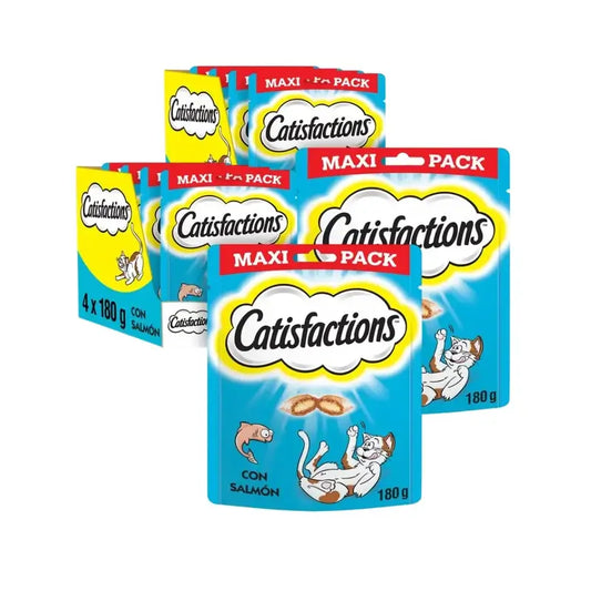 Catisfaction Megapack Lachs, 2er Pack, 4X180Gr