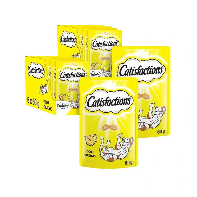 Catisfaction Käse, 2er-Pack, 6X60Gr
