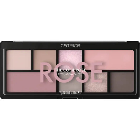 Catrice Lidschatten-Palette „The Cool Rose“, 9 g