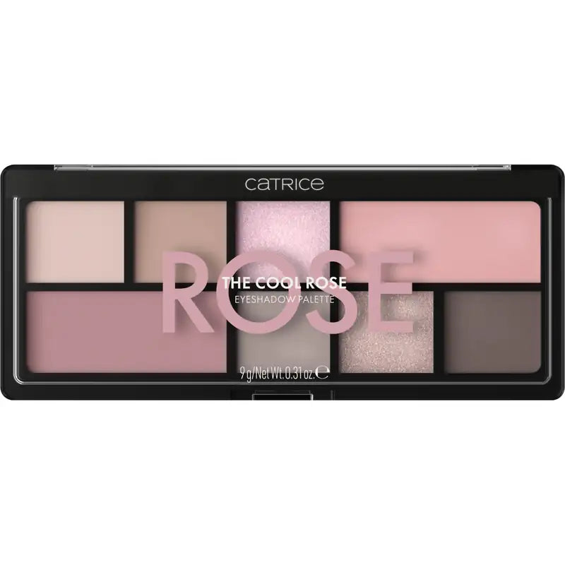 Catrice Lidschatten-Palette „The Cool Rose“, 9 g