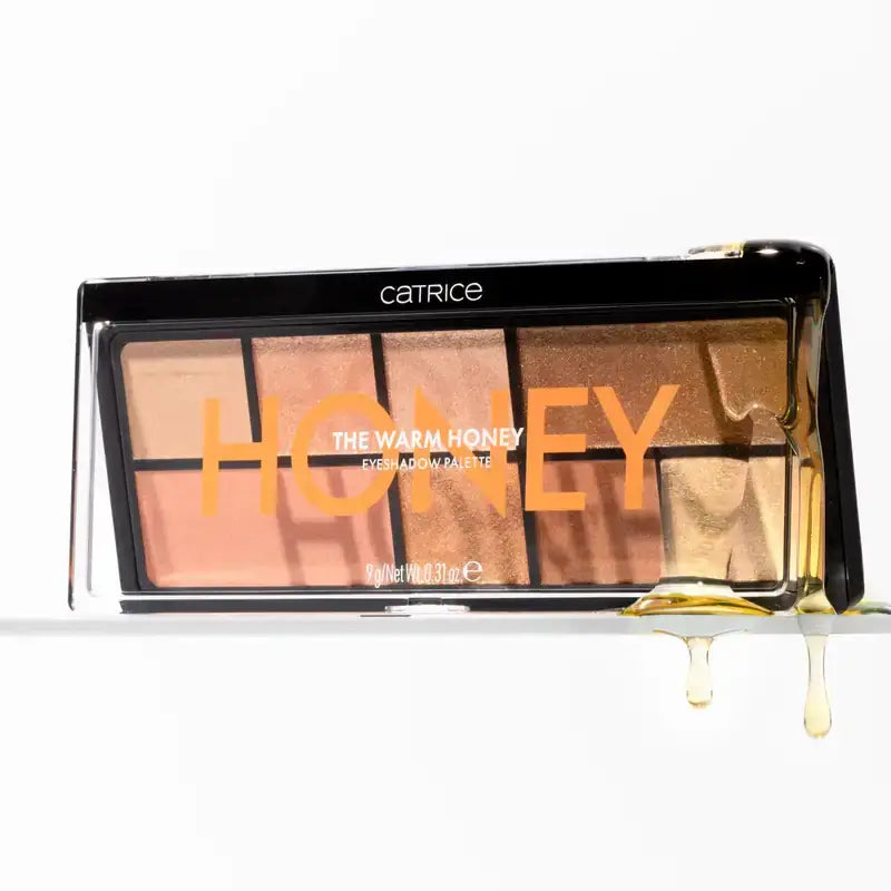 Catrice Lidschatten-Palette „The Warm Honey“, 9 g