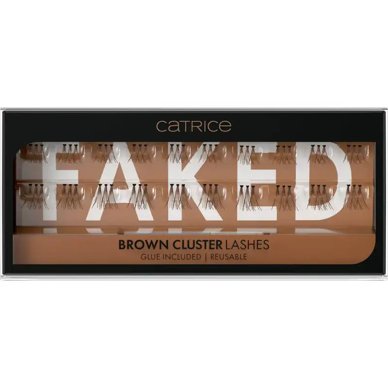 Catrice Faked Brown Cluster Wimpern, 20 Stück