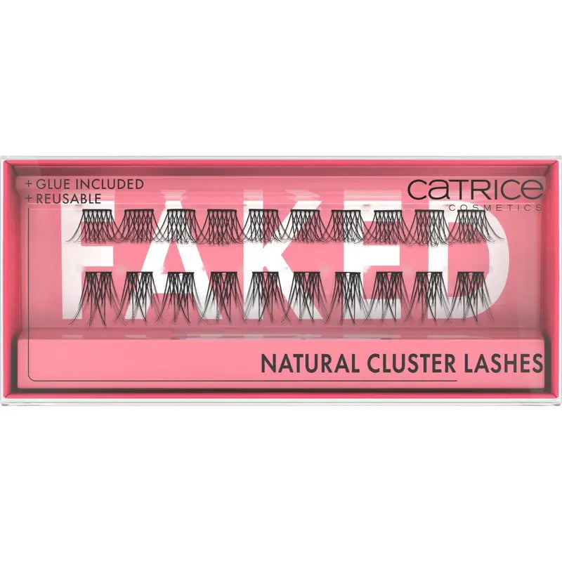 Catrice Gefälschte natürliche Cluster-Wimpern, 20 Stück.