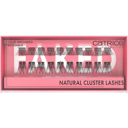 Catrice Gefälschte natürliche Cluster-Wimpern, 20 Stück.