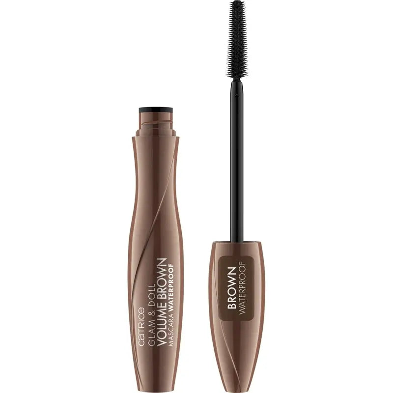Catrice Glam & Doll Volume Braun Wimperntusche wasserfest , 10 ml