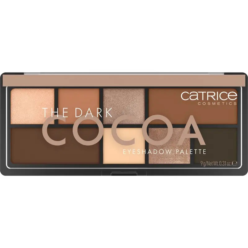 Catrice Die dunkle Kakao-Lidschattenpalette , 9 g