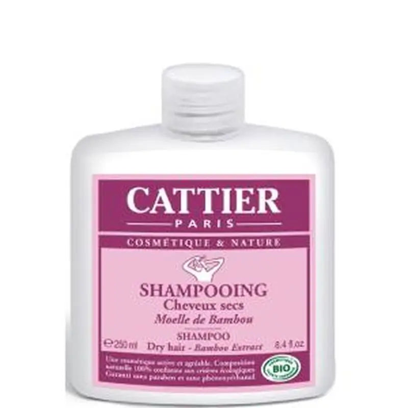 Cattier Bamboo Medulla Dry Hair Shampoo 250ml.