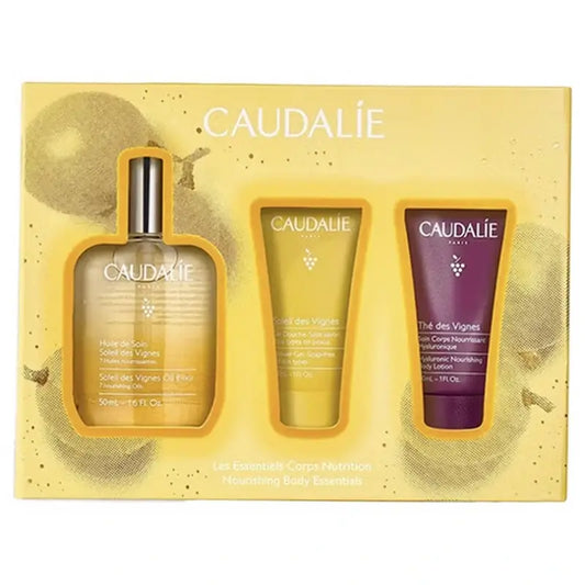 Caudalie Les Essentiels Corps Ernährung Öle Box