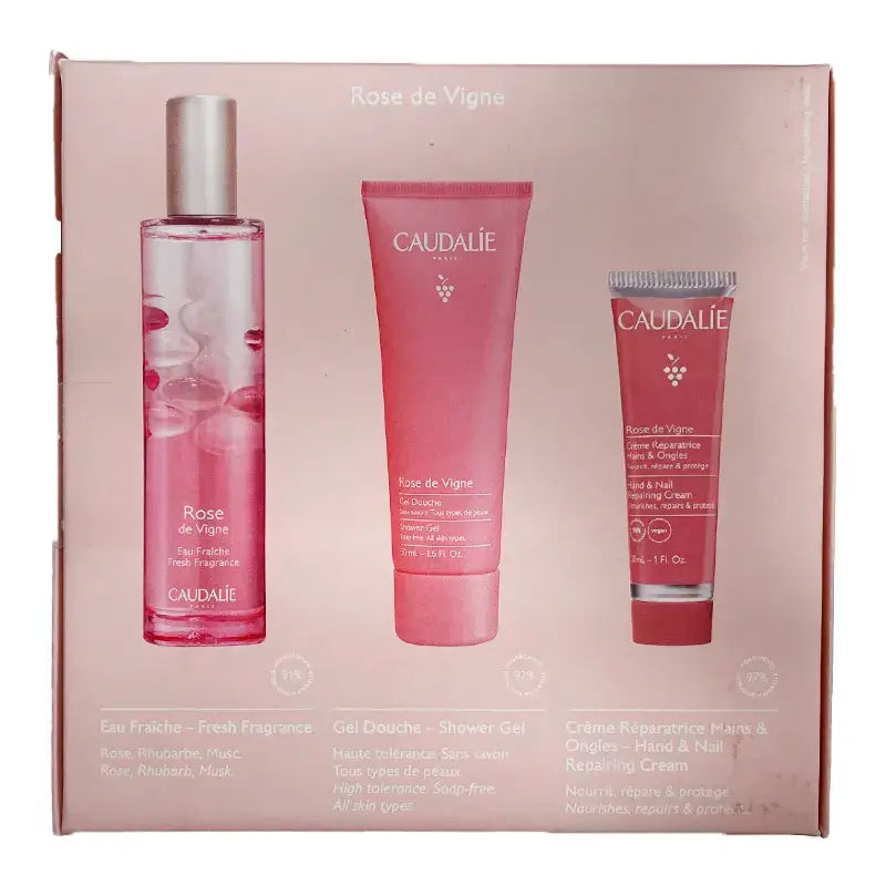 Caudalie Rose De Vigne Erfrischungswasser Box