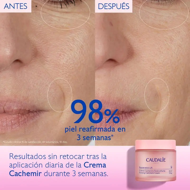 Caudalie Resveratrol-Lift Cashmere Creme Nachfüllpackung, 50 ml