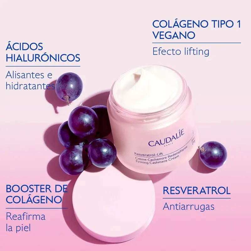 Caudalie Resveratrol-Lift Cashmere Creme Nachfüllpackung, 50 ml