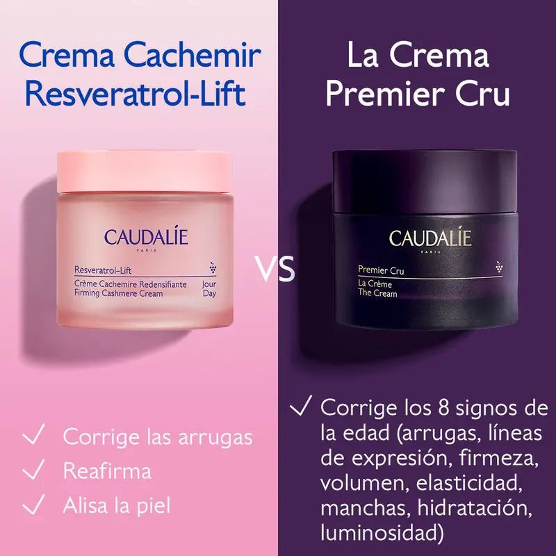 Caudalie Resveratrol-Lift Cashmere Creme Nachfüllpackung, 50 ml