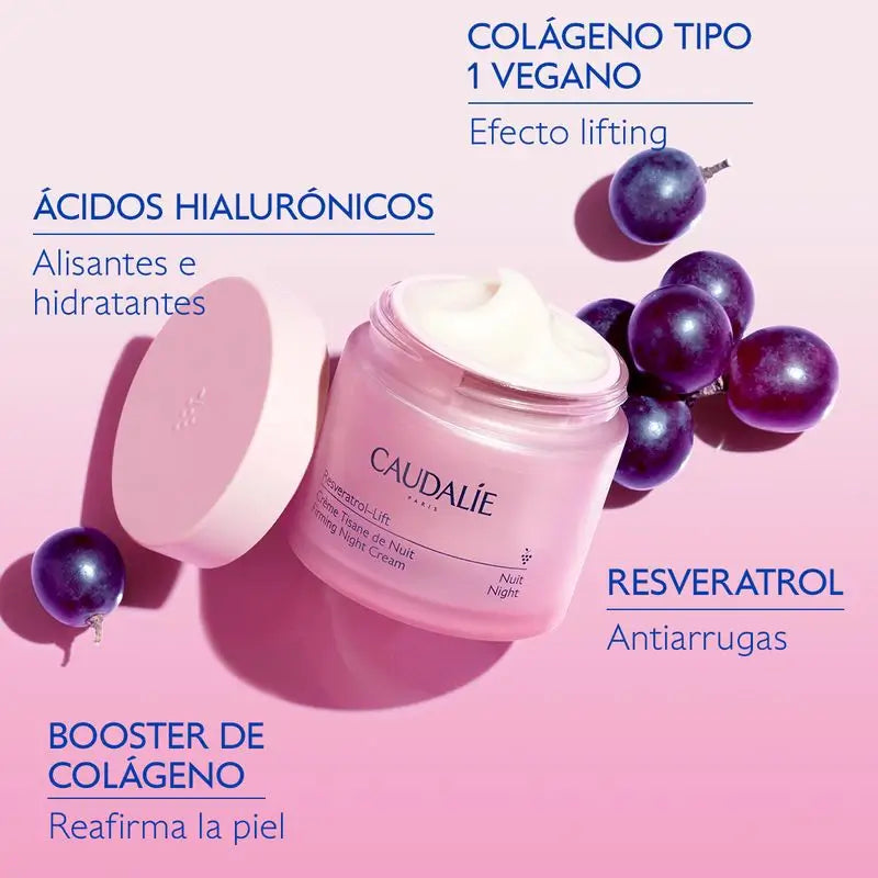 Caudalie Resveratrol-Lift Nacht-Tisane Creme, 50 ml
